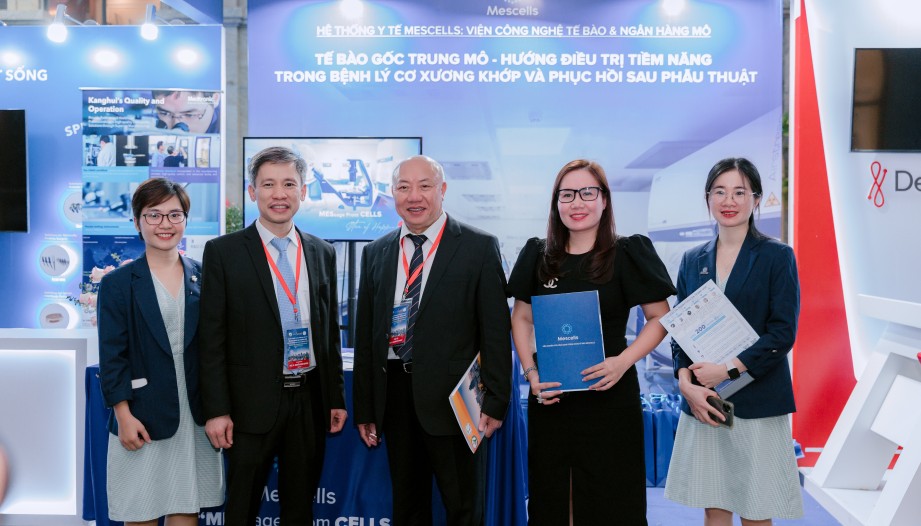 Mescells báo cáo “Ứng dụng công nghệ tế bào gốc trung mô, hướng điều trị tiềm năng trong bệnh lý cơ xương khớp” tại Hội nghị Chấn thương Chỉnh hình Việt Nam
